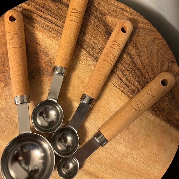 Rae Dunn Measuring Spoon Set New - Picture 2 of 5